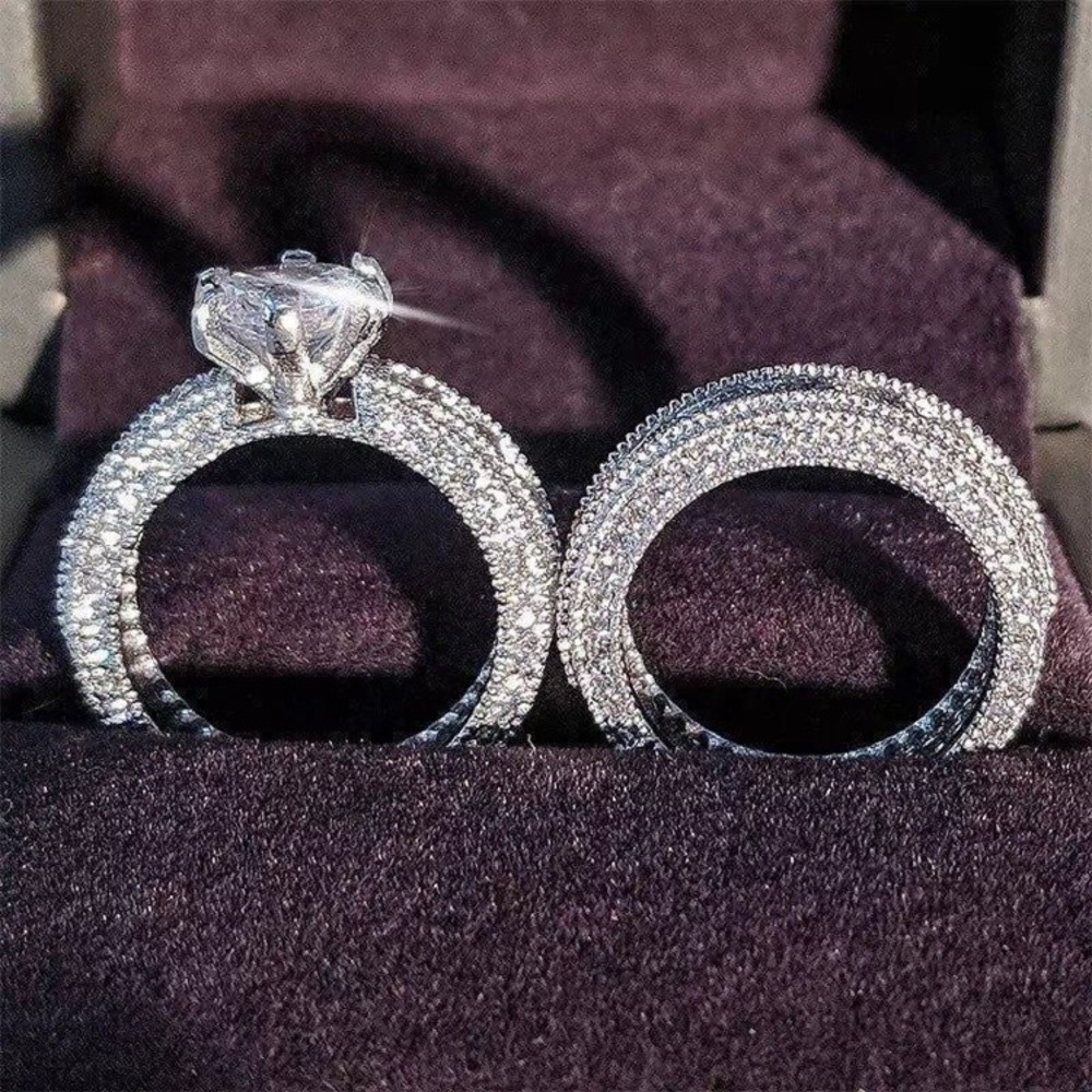 MONTY BRIDAL WEDDING ENGAGEMENT RINGS - Picture 3 of 3